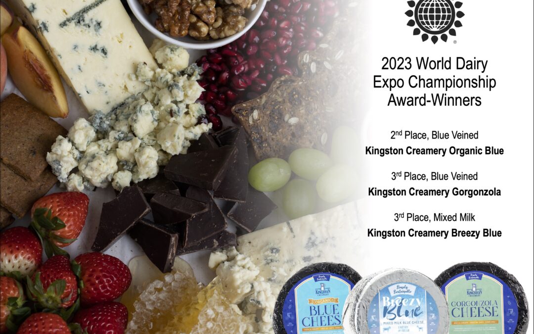 Kingston Creamery Wins Big at 2023 World Dairy Expo!