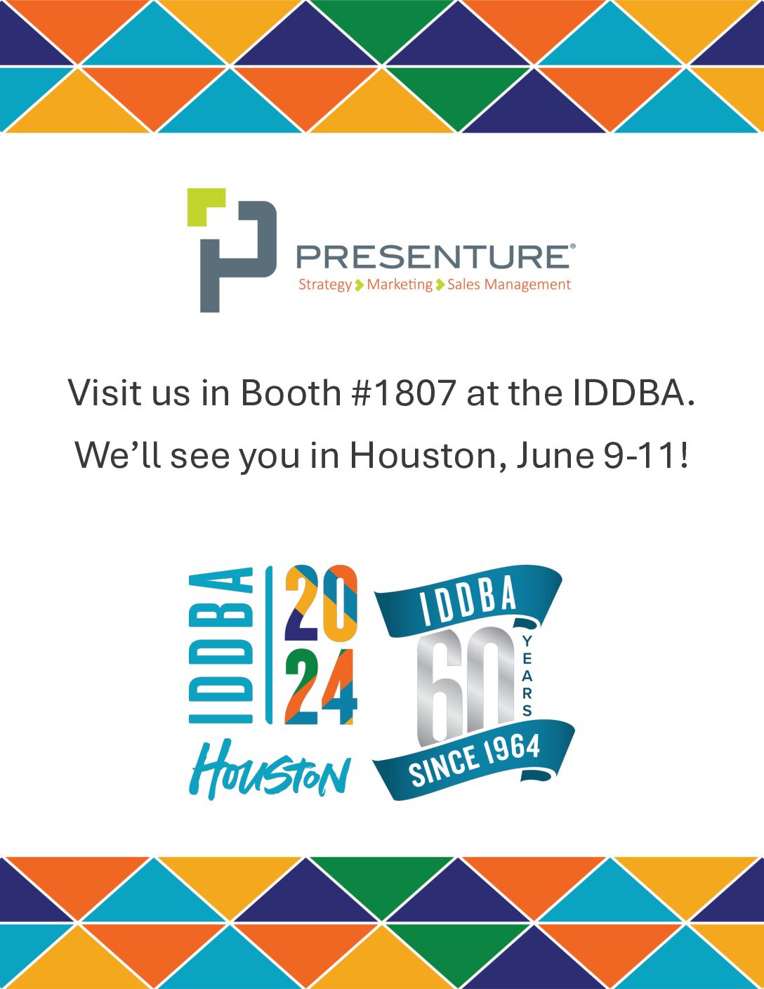 Visit us at the IDDBA!